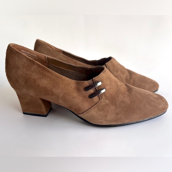 ✨NWOT✨ Karen Scott Women's Brown Heels Size 7M - Picture 10 of 11